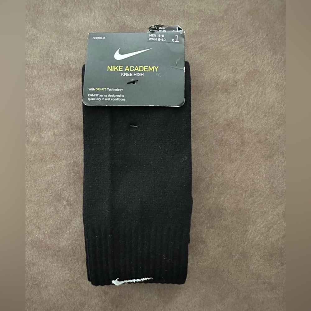 Nike Soccer Socks Nike Academy Knee High Socks - Black